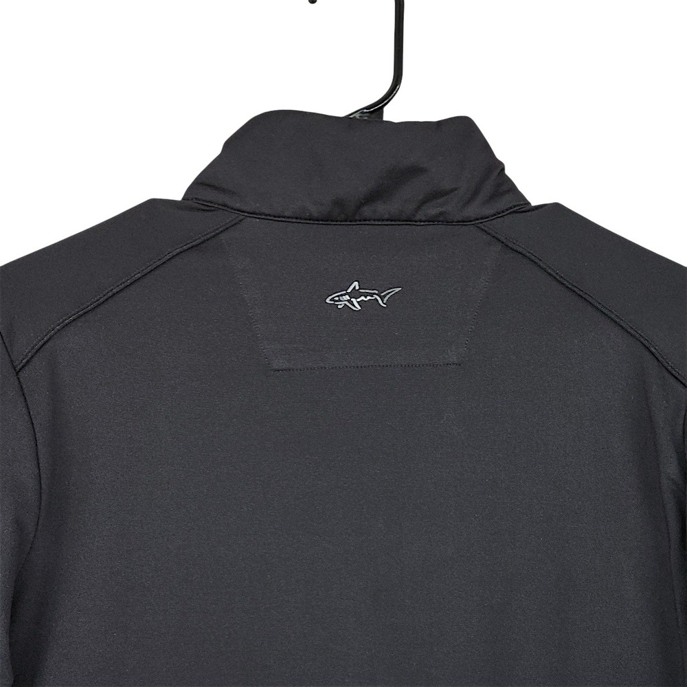 Greg Norman‎ 1/4 Zip Pullover S Men Black Play Dry Golf Active Breathable - Picture 11 of 13